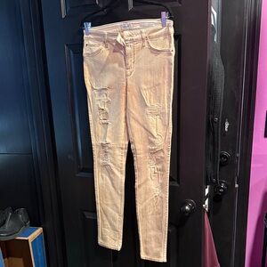 Distressed Guess Jeans